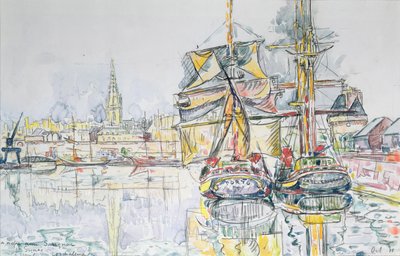 「エメラルドコースト」、サンマロ、1931 作： Paul Signac